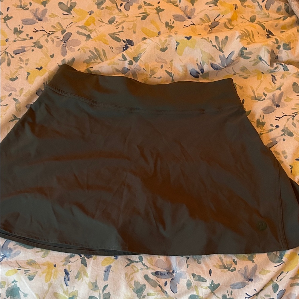 Lululemon Athletica Dark Gray Mini Skirt